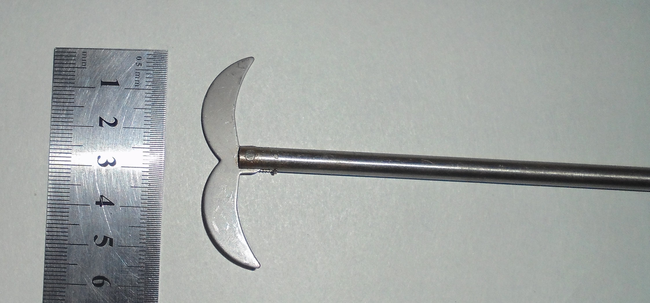 Мешальник якорь L=200 мм (55*0,7), нерж. сталь