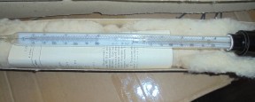 Термометр ТКП электроконтактный, ртутный, 0-300 ГОСТ 9871-75, с хранения