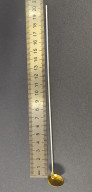 Ложка 21 мм металлическая (медная)