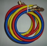 Шланги зарядный R410A для заправочного коллектора, 150 см комплект: синий,
красный, желтый