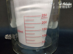 Стакан реакционный 250 мл с рубашкой 1101J-03