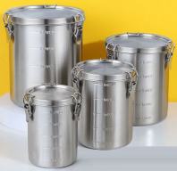 Емкость 520 мл НЕРЖ для хранения