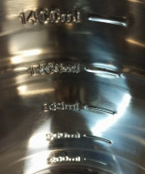 Емкость 1600 мл НЕРЖ для хранения