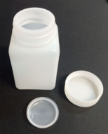 Банка ПЭ квадрат 100 мл