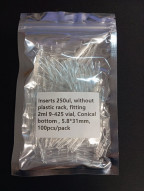 Вставка виалы 2 мл 9-425 31х5,8 мм, упак 100 шт