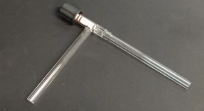 Кран игольчатый 90°, PTFE, Китай