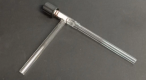 Кран игольчатый 90°, PTFE, Китай